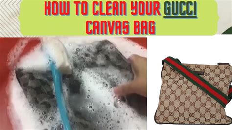 gucci gum|how to clean gucci bags.